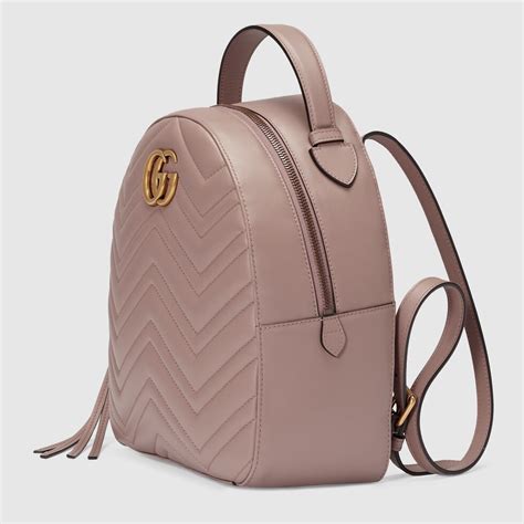 gucci marmont backpack pink|gucci marmont suede bag.